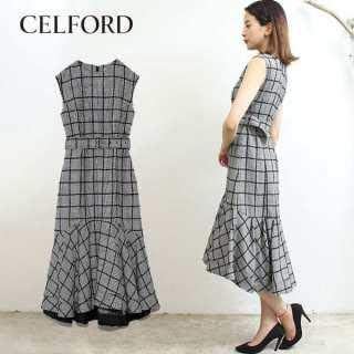 Amazon Co Jp 田中みな実セルフォード ステッチフィッシュテールワンピース ホビー 通販