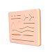 Suture Training Kit - High Quality Suture Pad 7” x 5” for Practice and Training Use| Muscle, Fat, and Skin with Pre-Wounds | Does not Easily Break, Tear, or Rip| Includes Free Video Training Links