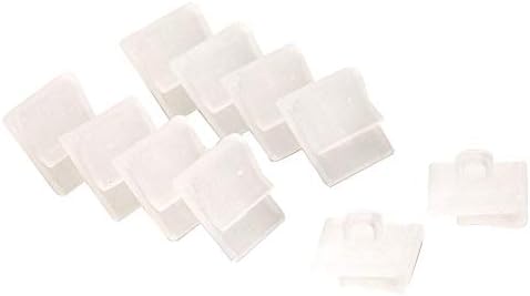 Poster and Sign White Plastic Drop Ceiling Grid Clip-10/pk