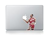 Michael Jordan 23 NBA Basketball Chicago Bulls Macbook Pro / Air Sticker Decal Vinyl Skin Design By Mac Tatt! Customize Your Apple Laptop Computer!
