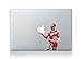 Michael Jordan 23 NBA Basketball Chicago Bulls Macbook Pro / Air Sticker Decal Vinyl Skin Design By Mac Tatt! Customize Your Apple Laptop Computer!