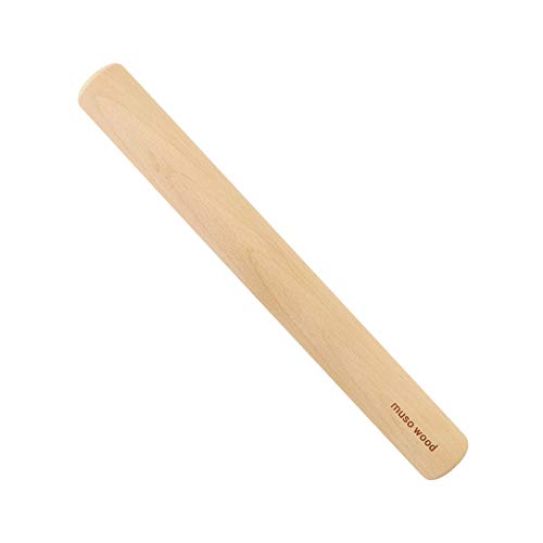 Muso Wood Rolling Pin for Baking, Wooden Small Rolling Pin,Pastry Pizza Dough Roller, (Dowel 11-4/5 Inch) - Thumbnail 3