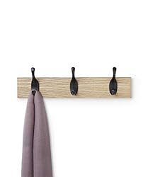 Amazon Basics Wall Mounted Modern Coat Rack, 3
