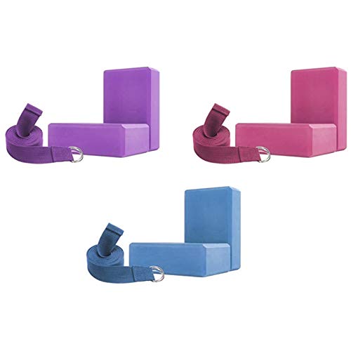 RETYLY-Home-Yoga-Block-Set-Yoga-Brick-Yoga-Block-Stretch-Band-Pilates-Body-Shaping-Exercise-Workout-Fitness-Equipment-purple