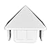 WEATHERABLES Vinyl Picket Fence Caps – White Vinyl Caps for a Distinct, Finished Look, Made for 1.5in x 1.5in Vinyl Picket Post (Square, 10 Pack)