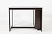 Jofran Maryland Merlot Counter Height Table with 3 Shelves for Storage