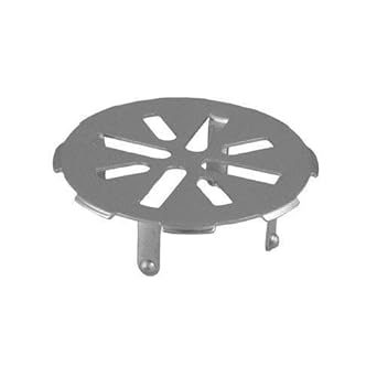 Generic 11531 Floor Drain Strainer Cover Stainless 3 Round
