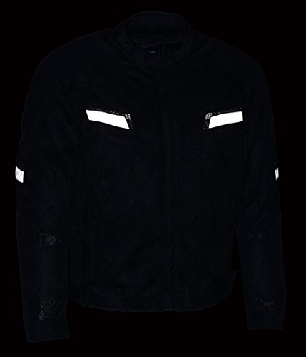 Milaukee Performance-Men's Mesh Racing Jacket w/ Armor