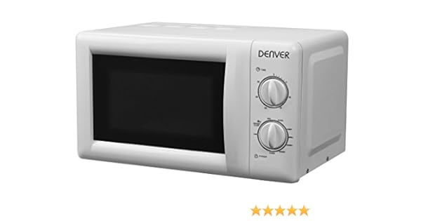 Denver OG-2030 Microondas con Grill Acero Inoxidable 800W 20L, Luz ...