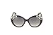 Jimmy Choo Women's Megan Sunglasses, Dark Grey/Grey Silver, One Size