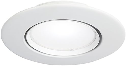 5" or 6" Gimbal-Pivot 10 Watt LED Retrofit Trim in White