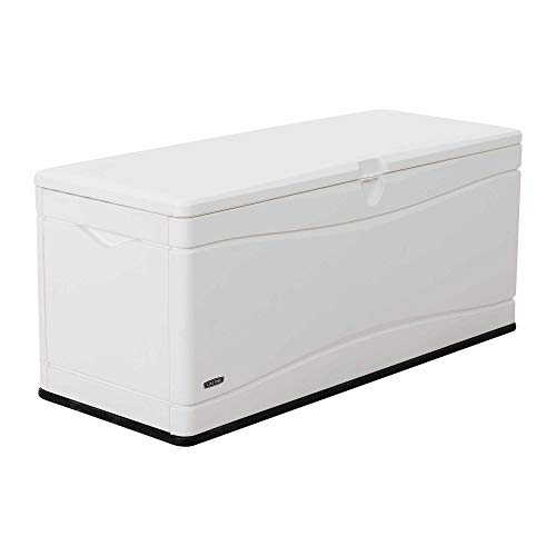 Lifetime 60348 Marine Dock, 130 Gallon Deck Box, Arctic White in Dubai