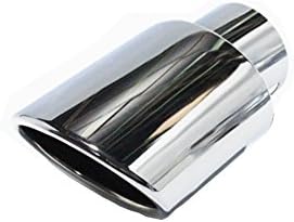 Eternalpower Stainless Steel Chrome Mirror Polish Tail Pipe Muffler Tip Pipes Fit For Buick G18 Mazda 8 Honda Civic 2012 Renault Koleos (Pack of 1Pcs)