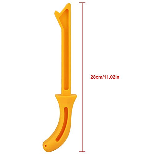 Wood Saw Push Stick, Sturdy Durable Safety Yellow Wood Saw Push Stick For Carpentry Table Working Blade Router Table Saws Radial Saws Shapers
