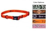 Harley-Davidson 5/8″ Orange Adjustable Collar, My Pet Supplies