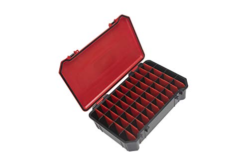 Photo 1 of Bass Mafia Bait Coffin 3700DD | Tackle Box for Lures, Baits, Attractants, & Hooks | Durable & Waterproof Fishing Equipment Organizer | 8.5x14.25x4.25