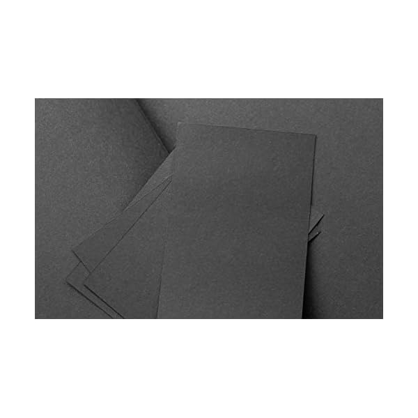 Panngu 50 Blätter Bastelkarton schwarz, 230 g/m², DIN A4, Qualität Vintage Craft Card für DIY I Zum Selbstgestalten… – Bild 6