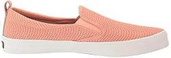 Sperry womens Crest Twin Gore Boat Shoe, Peach