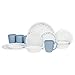Corelle Country Cottage Dinnerware Set with Lids (20-Piece, White)