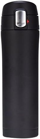 500ml Stainless Steel Mug Thermos Vacuum Insulated Travel Tumbler Coffee Cup (Black)