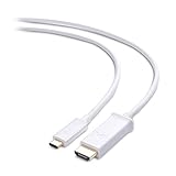 Cable Matters USB C to HDMI Cable (USB-C to HDMI Cable) Supporting 4K 60Hz in White 6 Feet - Thunderbolt 3 Port Compatible for MacBook Pro, Dell XPS 13, 15, HP Spectre x360, Surface Book 2 and More