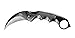 Full Metal CSGO Karambit Claw Folding Pocket Knife, Tactical Knife. for Gift, Collection, EDC (Black)