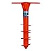 copa Improved Quality Beach Umbrella Anchor Sand Auger and Fishing Pole Sand Anchor Assorted Colors