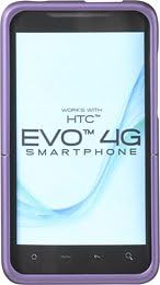 Platinum Case for HTC EVO 3D Smartphone - Purple