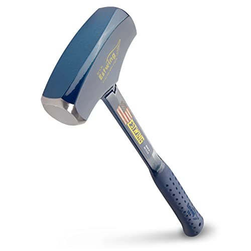 ESTWING Drilling/Crack Hammer, 4lb Long Handle Sledge, B3-4LBL | Made in USA,