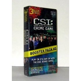 CSI: Crime Game & Boooster Pack #2 ~ 3 New Crime Stories