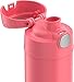 THERMOS FUNTAINER 16 Ounce Stainless Steel Bottle, Coral