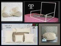 STARTER SET #2 ~ TRAVEL SIZE POSEY PILLOW, SMALL SIZE BACKDROP STAND, SQUISHY POSER &amp; SET OF 5 POSEY POSITIONERS ~ NEWBORN PHOTO PROP