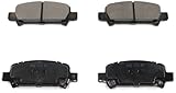DuraGo BP770 MS Rear Semi-Metallic Brake Pad