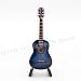 Odoria 1/12 Miniature Guitar Dollhouse Musical Instruments Accessories, Blue