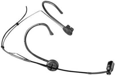 Black Headworn Microphone For Mipro Beltpacks New Condition