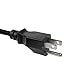 DTOL 5' 18 AWG 3 Prong Universal Standard AC Power Cord Connector Power Cables