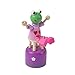 Toy,SMTSMT Dancing Stand Colorful Clown Sitting Barrel Wooden Toy