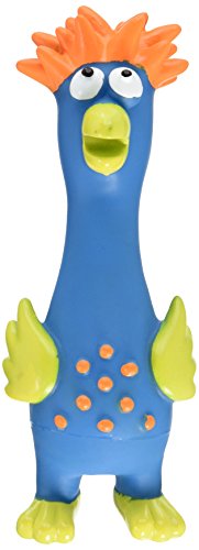 Petstages 662 Mini Latex Free Squeaking Chicken Dog Squeak Toy