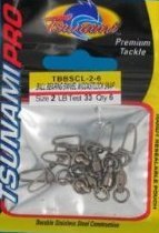 TSUNAMI TBBSCL-4-6 SIZE 4 TEST 88LB QTY 6 (1 pack)