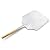 16"X18" Anodized Aluminum Pizza Peel Alizzee, Super Portable Pizza Turning Peel Large Square Oven Pizza Peel For Wood Fired Oven