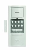 Xodus Innovations HS4317D Carlon Thomas and Betts Battery Powered Wireless Security Door Alarm with Key Pad, White