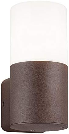 Trio Leuchten Hoosic Outdoor Wall Light, Rust-Coloured 230V, 17.5 cm
