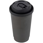 Restaurantware LIDS ONLY: Restpresso Lids For 8 12 16 and 20-OZ Paper Coffee Cups 25 Detachable Plug Disposable Paper Cup Lids - Spout Black Plastic Hot Cup Lids Cups Sold Separately