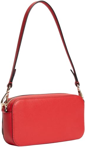Damen Crossbody Bag Tasche Daily Camera Bag mit Reißverschluss, Rot (Primary Red), Einheitsgröße