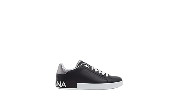 Amazon.com: Dolce E Gabbana para hombre cs1587ah5278b979 negro piel  Zapatillas, negro : Ropa, Zapatos y Joyería