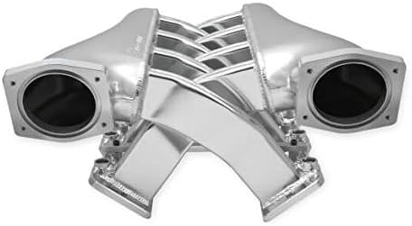 Holley Sniper EFI 820201 Fabricated Intake Manifold Dual Plenum 92mm Silver LS1/2/6