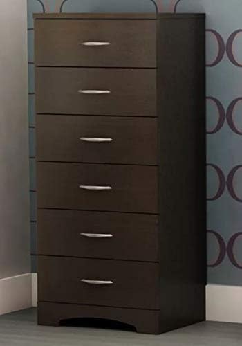 Amazon Com Chester Drawers Chocolate Wood Lingerie Chest Six