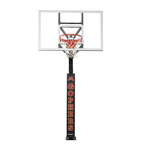 Goalsetter NCAA Basketball Pole Pad, Minnesota Golden Gophers, Black - Thumbnail 5