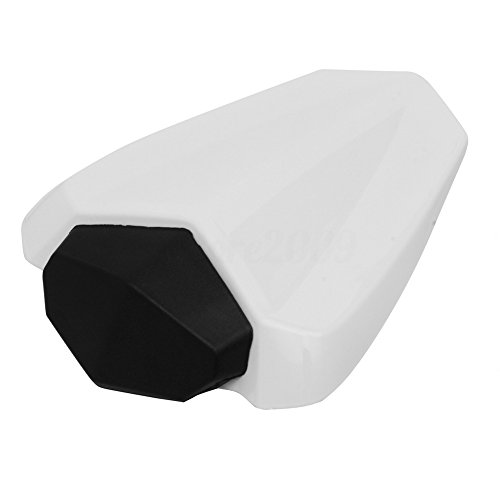 Motorcycle Rear Passenger Pillion Seat Cowl Fairing Cover For Yamaha YZF R1 2009-2014 2010 2011 2012 2013 (White)