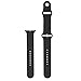 Apple Watch Band, Creazy Sports Silicone Bracelet Strap Band for 42mm Apple Watch (Black)